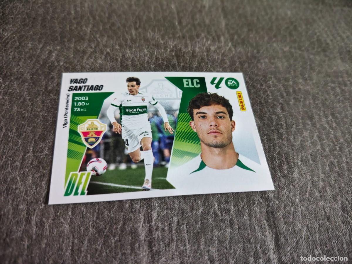 Cromos de Futebol: Cromo 16 YAGO SANTIAGO ELCHE CF. Colecci&oacute;n LALIGA F&uacute;tbol 2025-2026 PANINI Nuevo