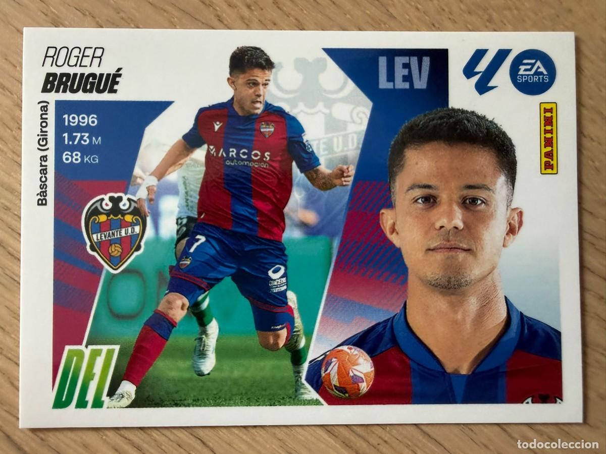 Cromos de f&uacute;tbol: 20 BRUGUE LEVANTE 25 26 2025 2026 LIGA EA SPORTS COLECCIONES ESTE SIN PEGAR STICKER