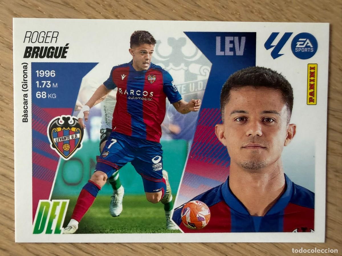 Cromos de f&uacute;tbol: 20 BRUGUE LEVANTE 25 26 2025 2026 LIGA EA SPORTS COLECCIONES ESTE SIN PEGAR STICKER