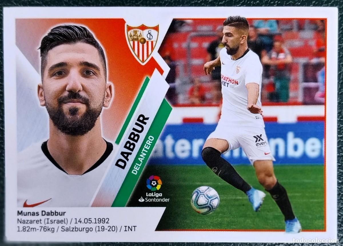 Cromos de f&uacute;tbol: 14 DABBUR SEVILLA FC CROMOS ALBUM EDICIONES ESTE 2019 2020 19 20
