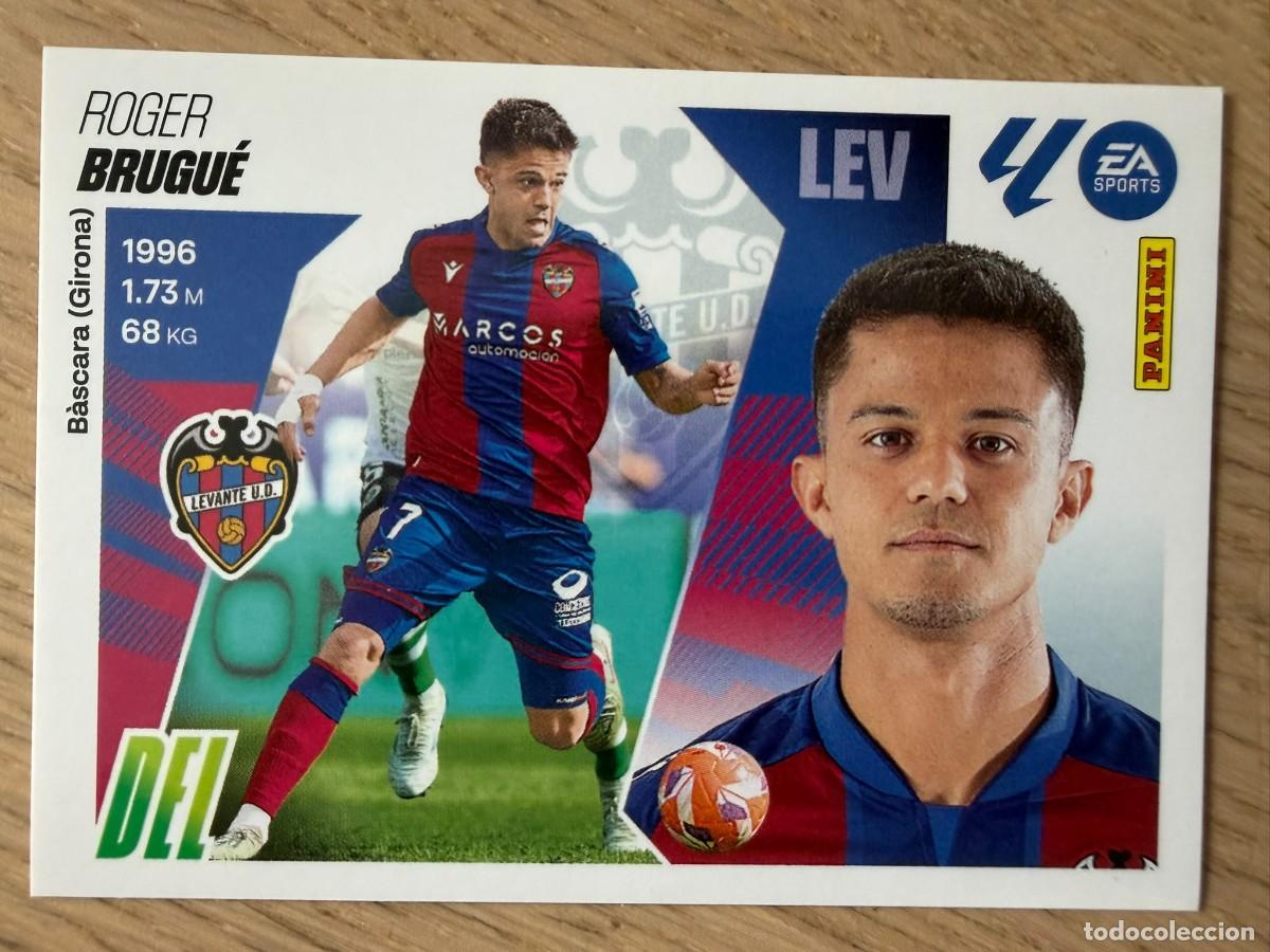 Cromos de f&uacute;tbol: 20 BRUGUE LEVANTE 25 26 2025 2026 LIGA EA SPORTS COLECCIONES ESTE SIN PEGAR STICKER