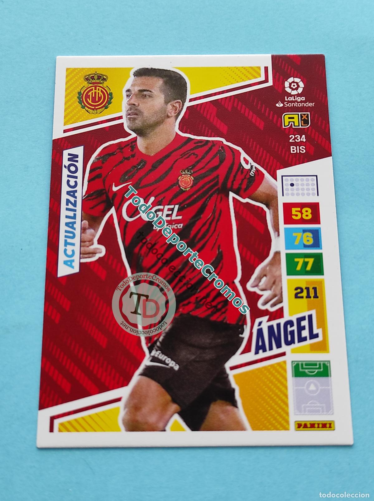 Cromos de f&uacute;tbol: 234 BIS &Aacute;NGEL (ACTUALIZACI&Oacute;N POCKET BOX) RCD MALLORCA ADRENALYN XL 22 23 PANINI 2022/2023 AL2223