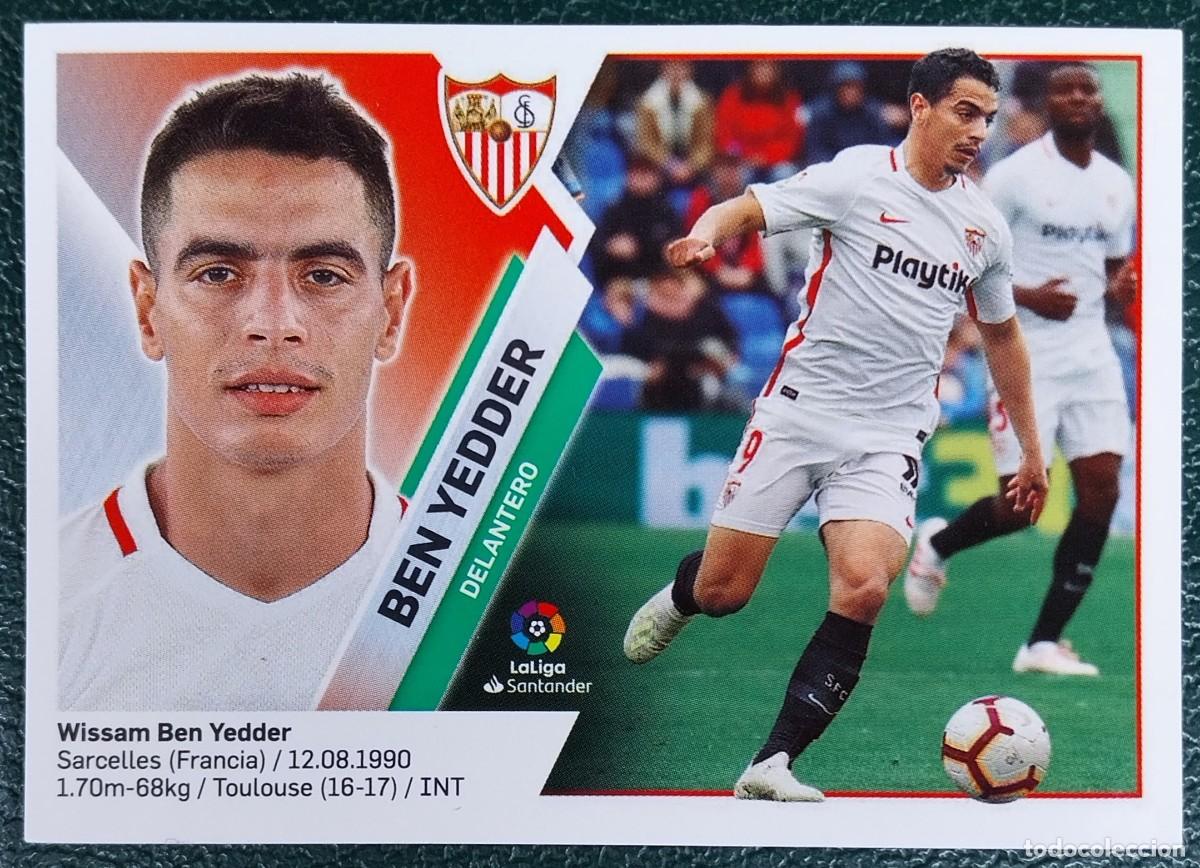 Cromos de f&uacute;tbol: 16 BEN YEDDER SEVILLA FC CROMOS ALBUM EDICIONES ESTE 2019 2020 19 20