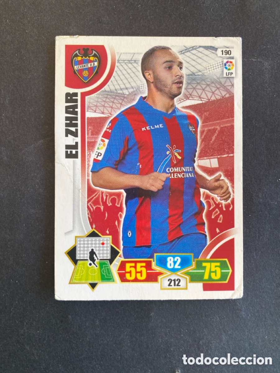 Cromos de f&uacute;tbol: Cromo Adrenalyn 13/14 Levante N* 190