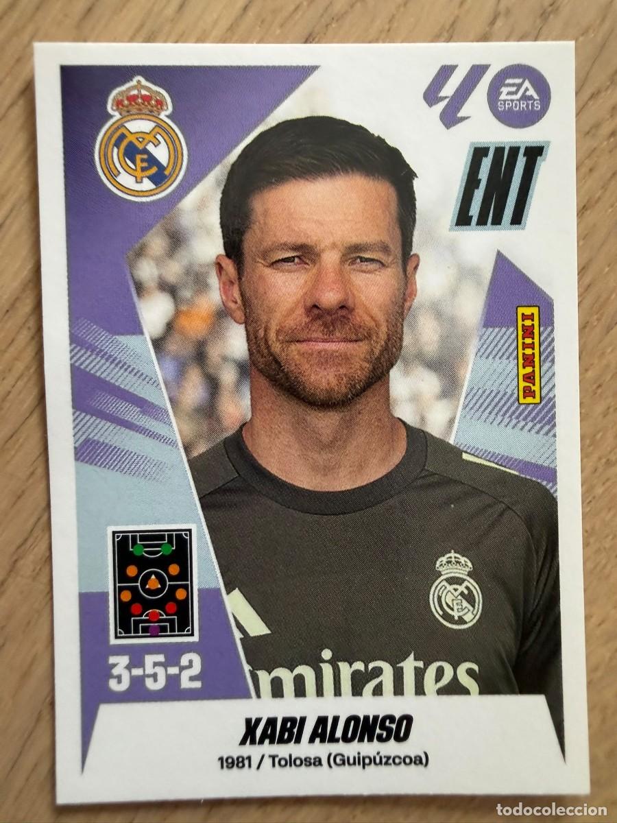 Cromos de f&uacute;tbol: 2 XABI ALONSO ENTRENADOR REAL MADRID 25 26 2025 2026 LIGA EA SPORTS COLECCIONES ESTE SIN PEGAR