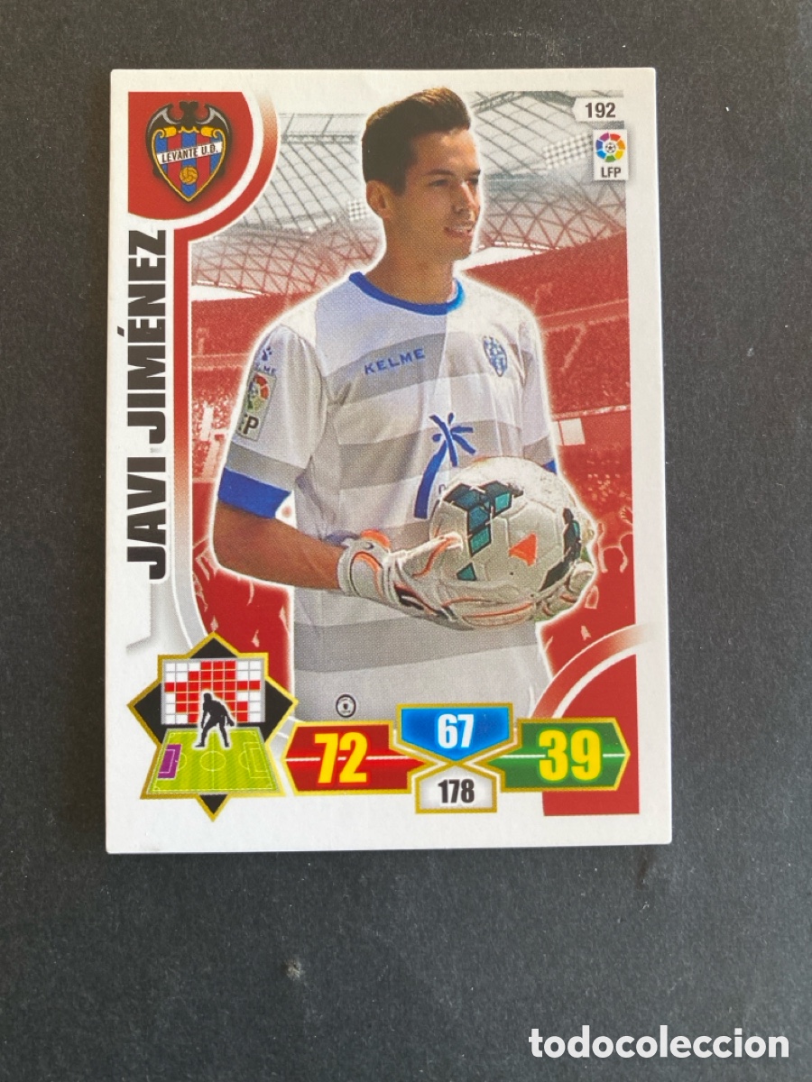 Cromos de f&uacute;tbol: Cromo Adrenalyn 13/14 Levante N* 192