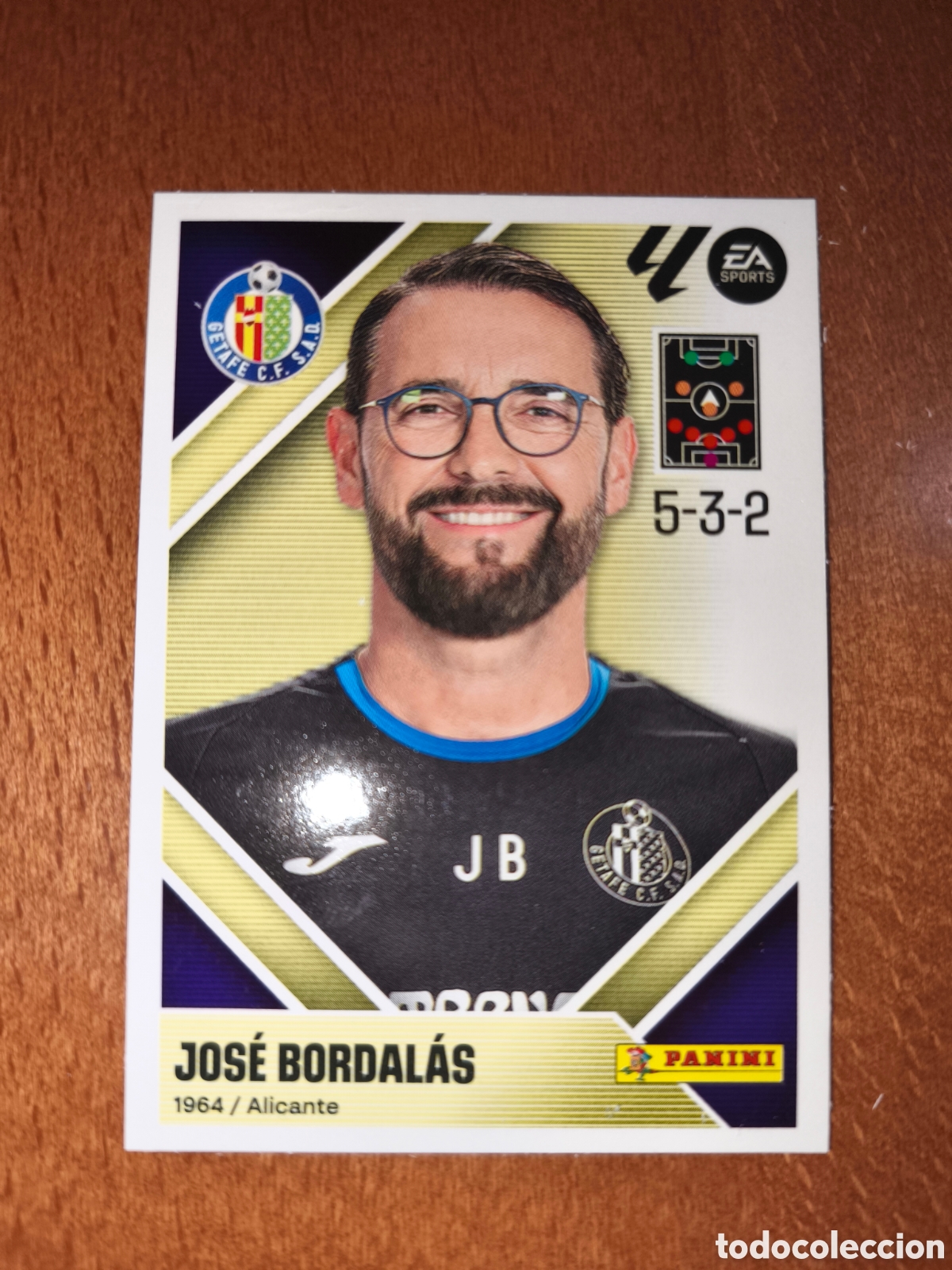 Cromos de f&uacute;tbol: Jos&eacute; Bordalas n&deg;2 liga este 26/27 Getafe