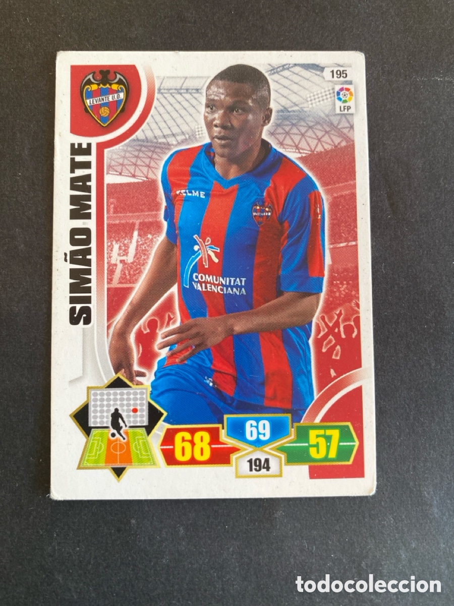 Cromos de f&uacute;tbol: Cromo Adrenalyn 13/14 Levante N* 195