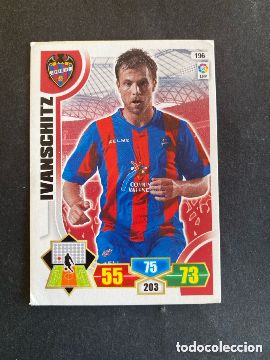 Cromos de f&uacute;tbol: Cromo Adrenalyn 13/14 Levante N* 196