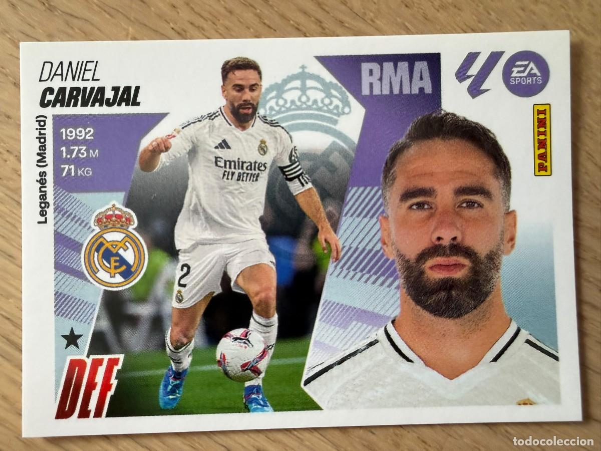 Cromos de f&uacute;tbol: 5 DANIEL CARVAJAL REAL MADRID 25 26 2025 2026 LIGA EA SPORTS COLECCIONES ESTE SIN PEGAR STICKER