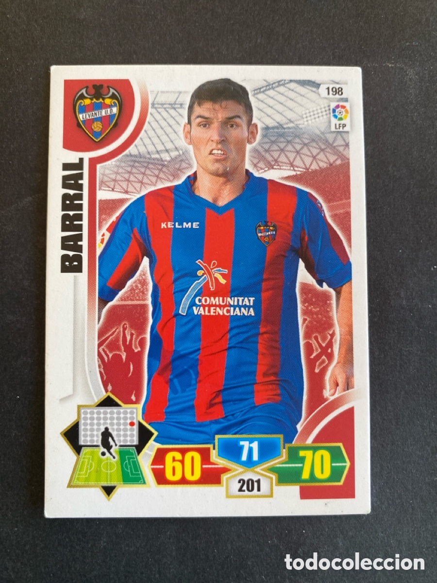 Cartes &agrave; collectionner de Football: Cromo Adrenalyn 13/14 Levante N* 198