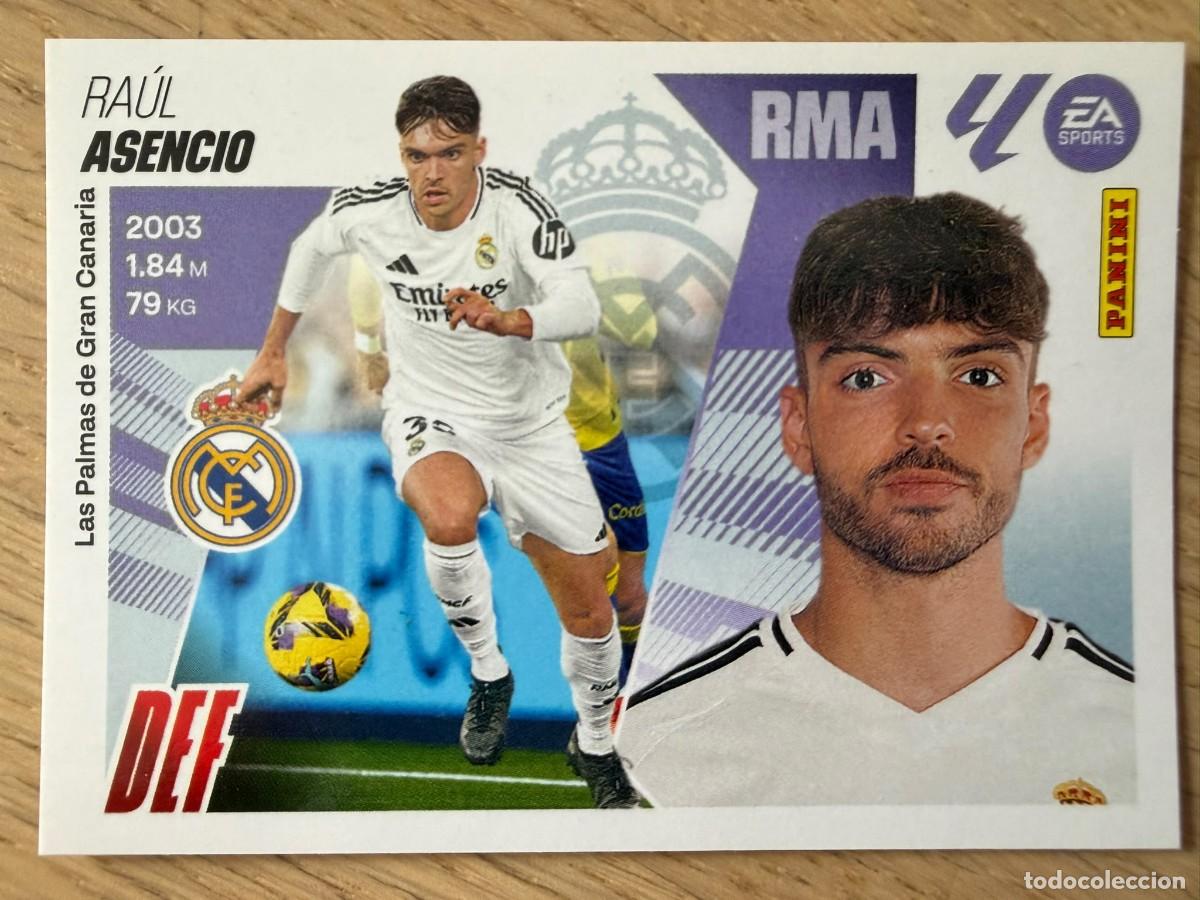 Cartes &agrave; collectionner de Football: 6 ASENCIO REAL MADRID 25 26 2025 2026 LIGA EA SPORTS COLECCIONES ESTE SIN PEGAR STICKER