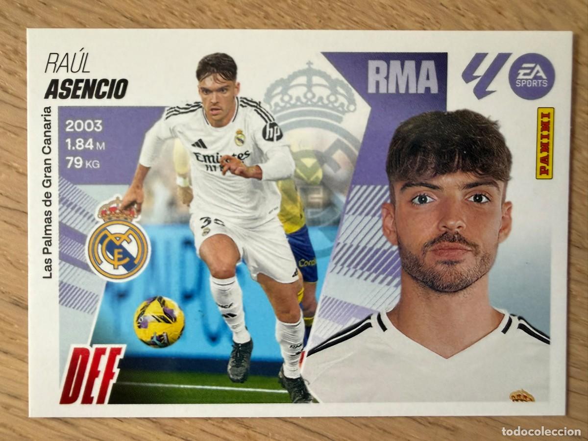Football Stickers: 6 ASENCIO REAL MADRID 25 26 2025 2026 LIGA EA SPORTS COLECCIONES ESTE SIN PEGAR STICKER