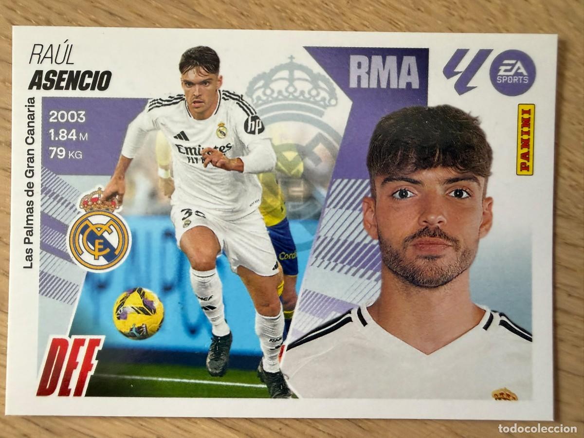Cromos de f&uacute;tbol: 6 ASENCIO REAL MADRID 25 26 2025 2026 LIGA EA SPORTS COLECCIONES ESTE SIN PEGAR STICKER