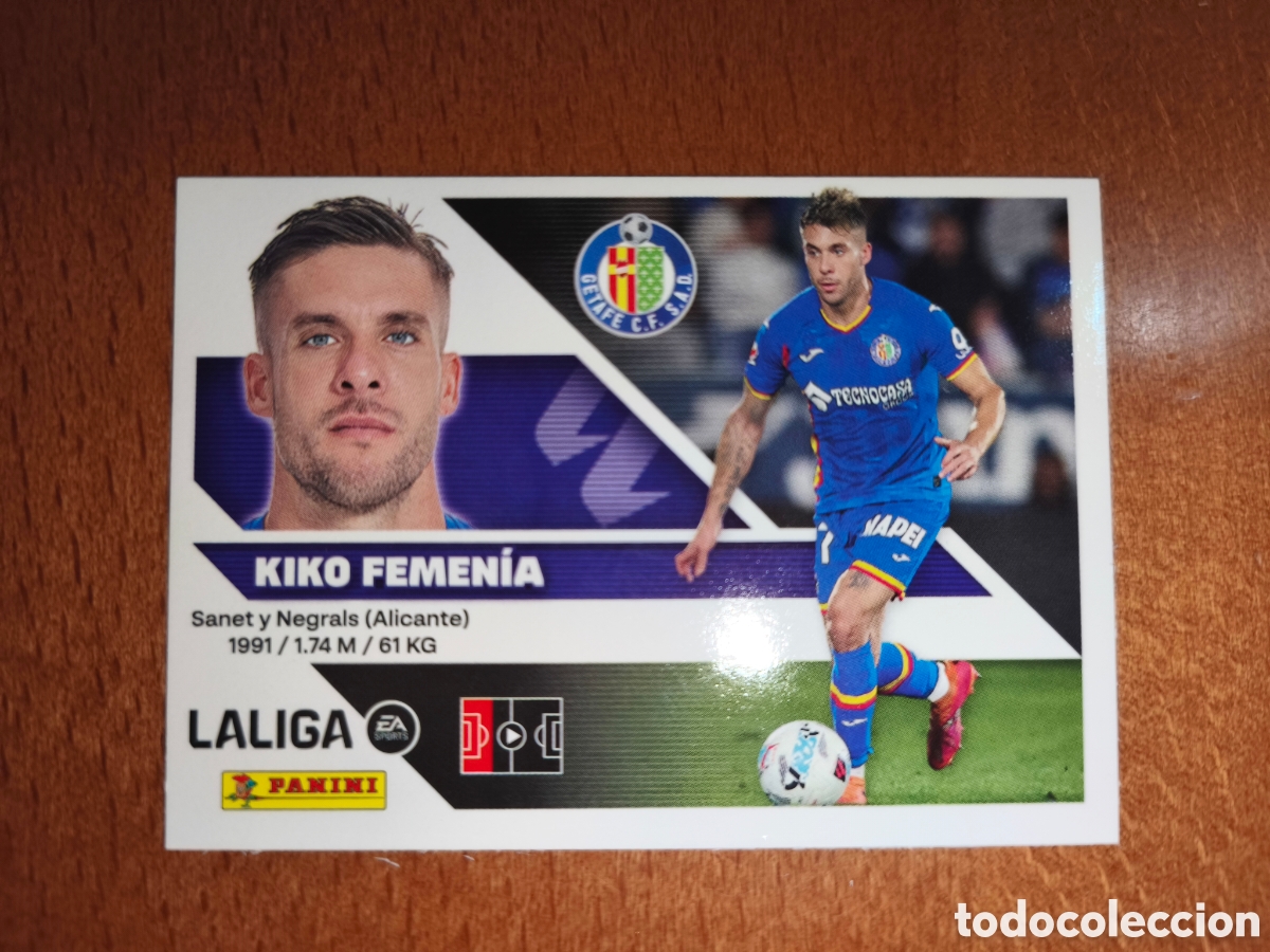 Cromos de f&uacute;tbol: Kiko Femenia n&deg;5 liga este 26/27 Getafe