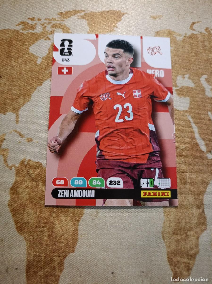 Cromos de f&uacute;tbol: U43 ZEKI AMDOUNI Adrenalyn WORLD cup 2026
