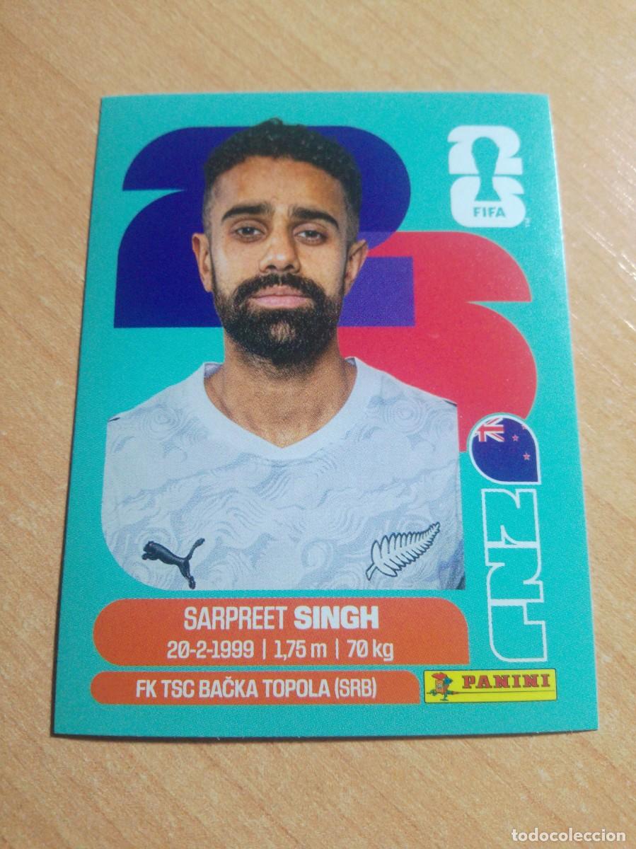 Cromos de f&uacute;tbol: SINGH NUEVA ZELANDA NZL 11 MUNDIAL FIFA WORLD CUP 2026 26 PANINI STICKERS NUEVO