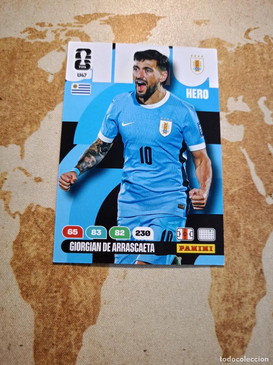 Cromos de f&uacute;tbol: U47 GIORGIAN DE ARRASCAETA Adrenalyn WORLD cup 2026