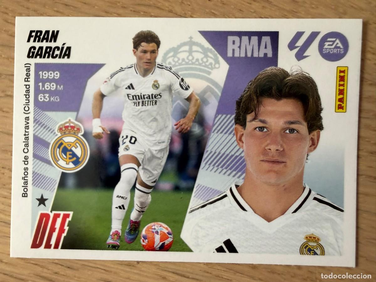 Cromos de f&uacute;tbol: 10B 10 B FRAN GARCIA REAL MADRID 25 26 2025 2026 LIGA EA SPORTS COLECCIONES ESTE SIN PEGAR STICKER