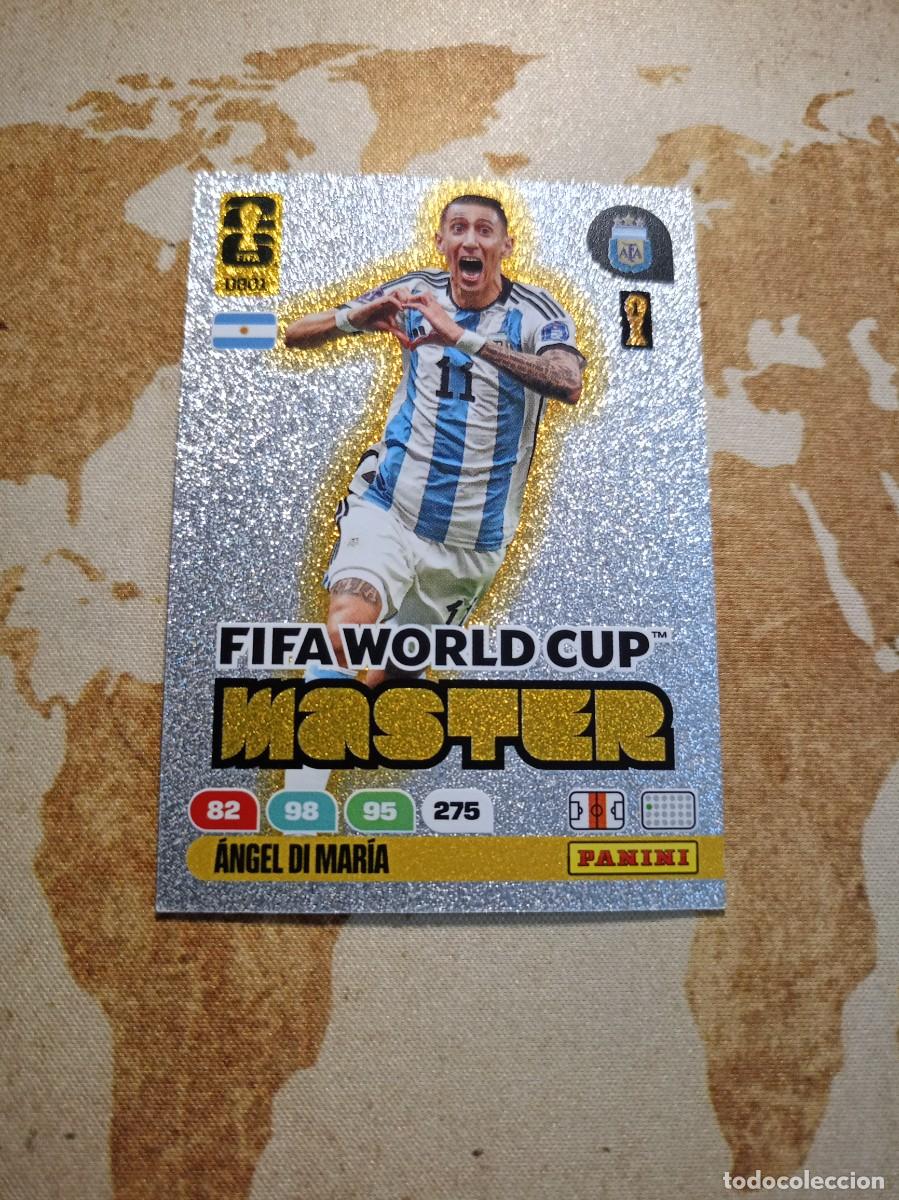 Cromos de f&uacute;tbol: DB01 &Aacute;NGEL DI MAR&Iacute;A Master Adrenalyn WORLD cup 2026