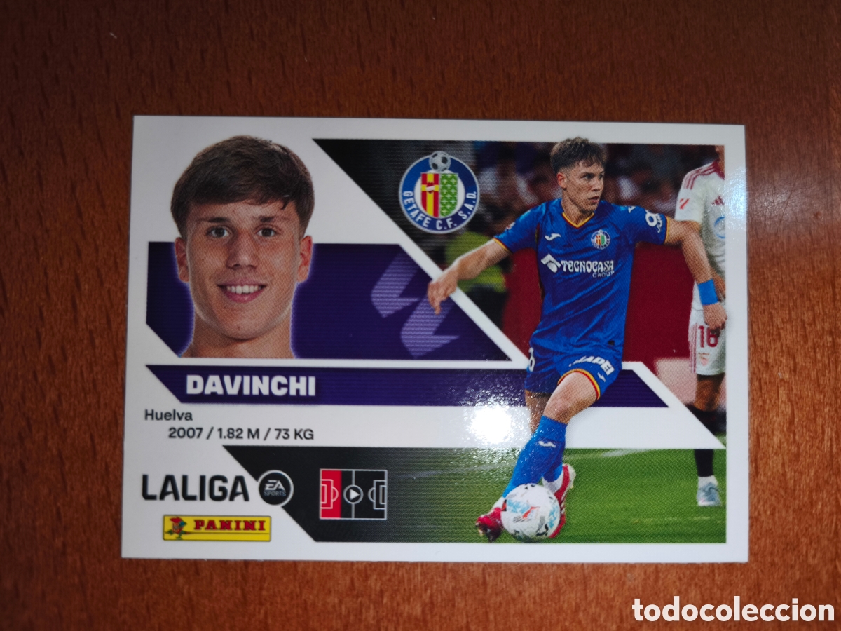 Cromos de f&uacute;tbol: Davinchi n&deg;10 liga este 26/27 Getafe