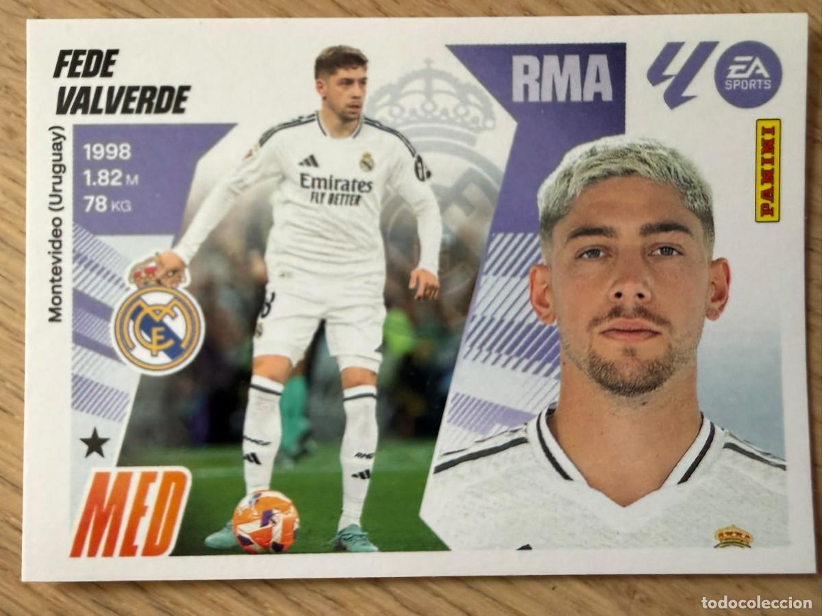 Cromos de f&uacute;tbol: 14 FEDE VALVERDE REAL MADRID 25 26 2025 2026 LIGA EA SPORTS COLECCIONES ESTE SIN PEGAR STICKER