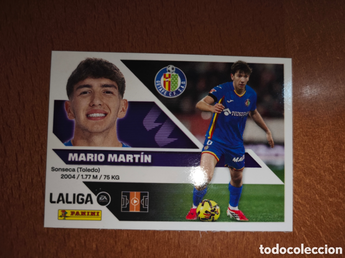 Cromos de f&uacute;tbol: Mario Mart&iacute;n n&deg;11 liga este 26/27 Getafe