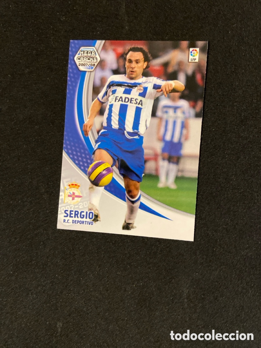 Cromos de f&uacute;tbol: SERGIO 100 (DEPORTIVO CORU&Ntilde;A)