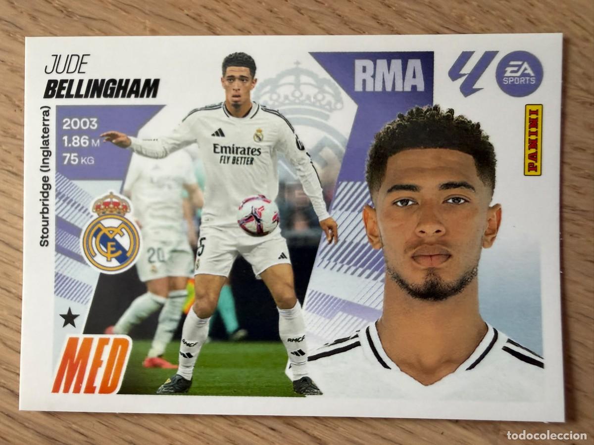 Cromos de f&uacute;tbol: 15 BELLINGHAM REAL MADRID 25 26 2025 2026 LIGA EA SPORTS COLECCIONES ESTE SIN PEGAR STICKER