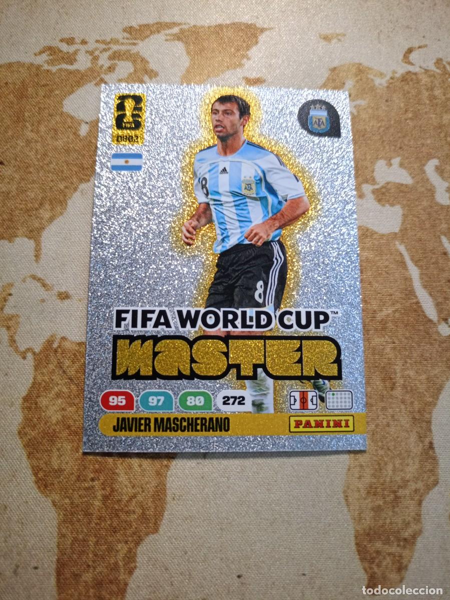 Cromos de f&uacute;tbol: DB02 JAVIER MASCHERANO Master Adrenalyn WORLD cup 2026