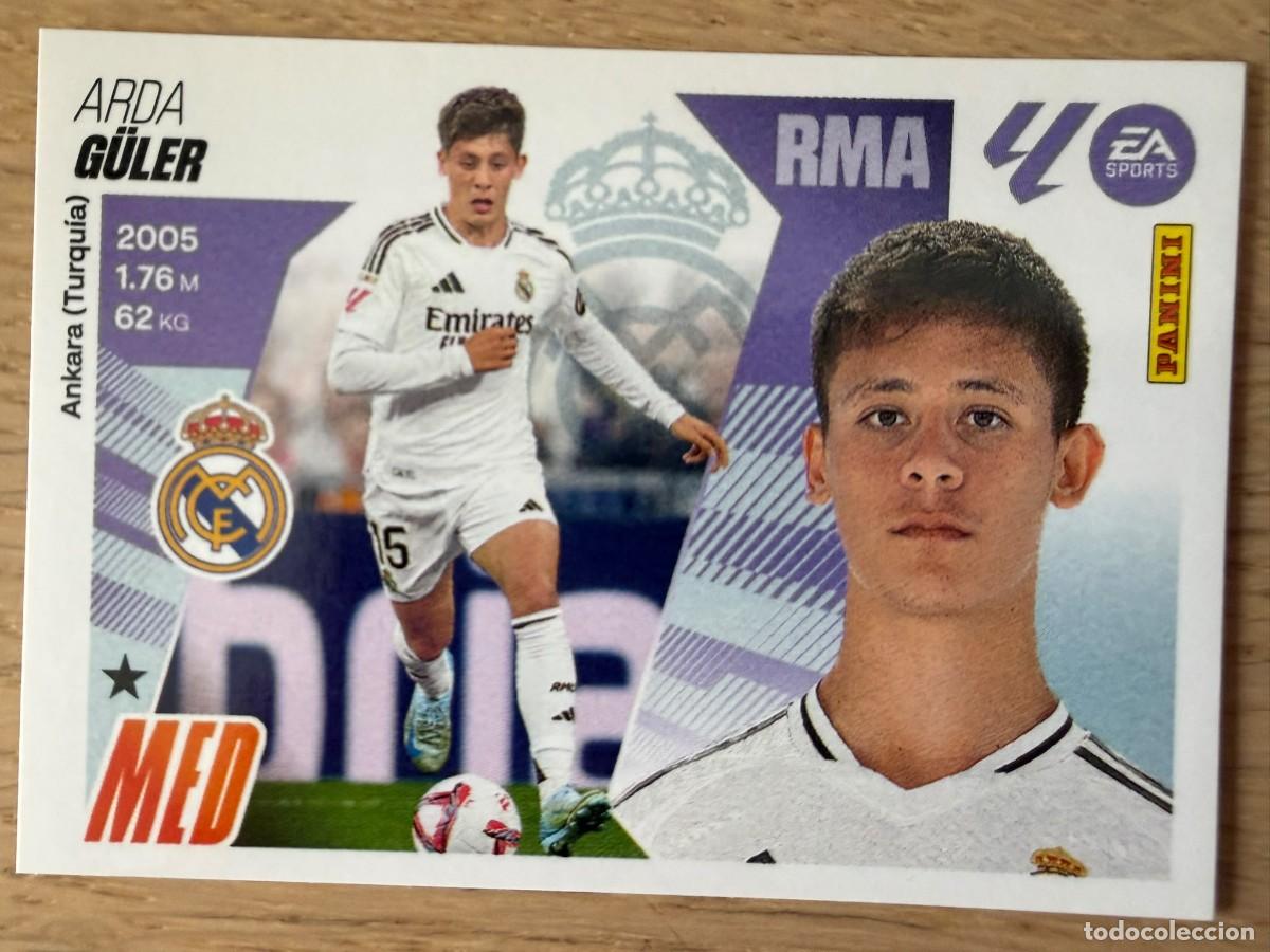 Cromos de f&uacute;tbol: 16 ARDA GULER REAL MADRID 25 26 2025 2026 LIGA EA SPORTS COLECCIONES ESTE SIN PEGAR STICKER