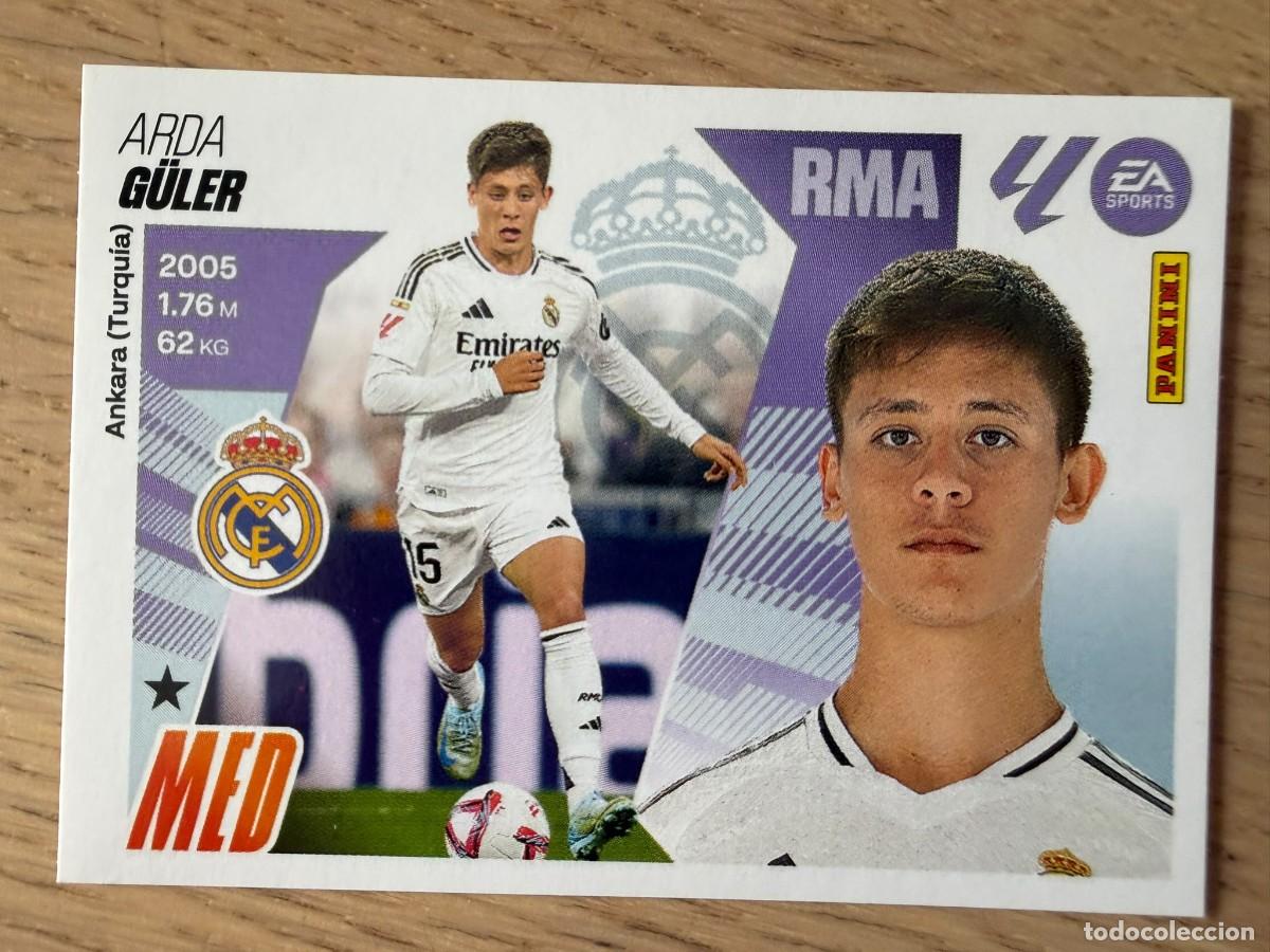 Cromos de f&uacute;tbol: 16 ARDA GULER REAL MADRID 25 26 2025 2026 LIGA EA SPORTS COLECCIONES ESTE SIN PEGAR STICKER