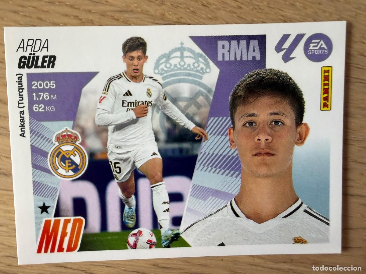 Cromos de f&uacute;tbol: 16 ARDA GULER REAL MADRID 25 26 2025 2026 LIGA EA SPORTS COLECCIONES ESTE SIN PEGAR STICKER