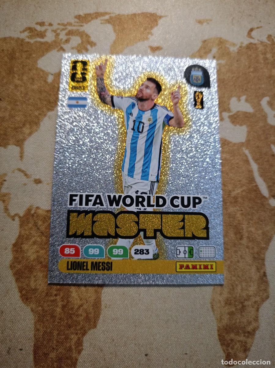 Cromos de f&uacute;tbol: DB03 LIONEL MESSI Master Adrenalyn WORLD cup 2026