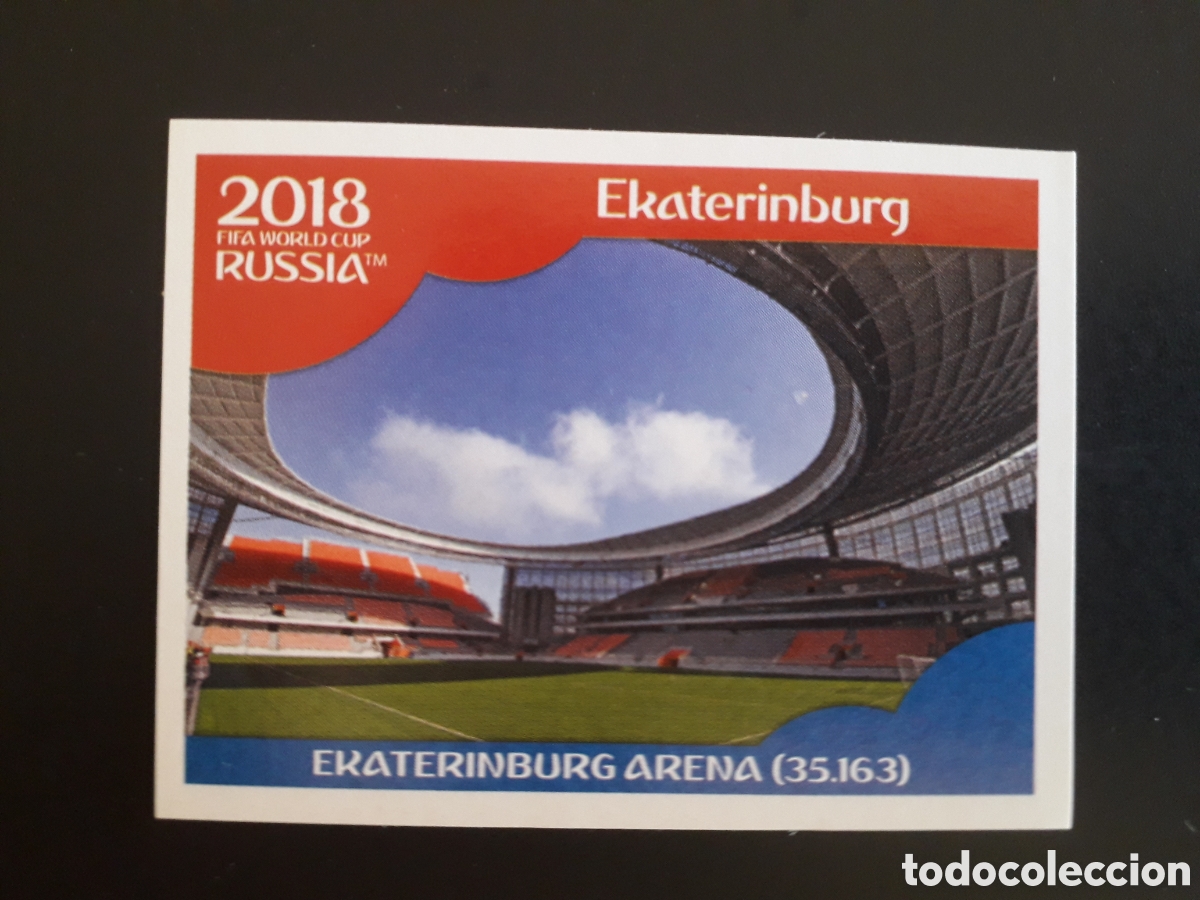 Cromos de f&uacute;tbol: ESTADIO EKATERINBURG MUNDIAL F&Uacute;TBOL RUSIA RUSSIA 2018 N&deg; 8 PANINI SIN PEGAR, PEDIDO M&Iacute;NIMO 3&euro;