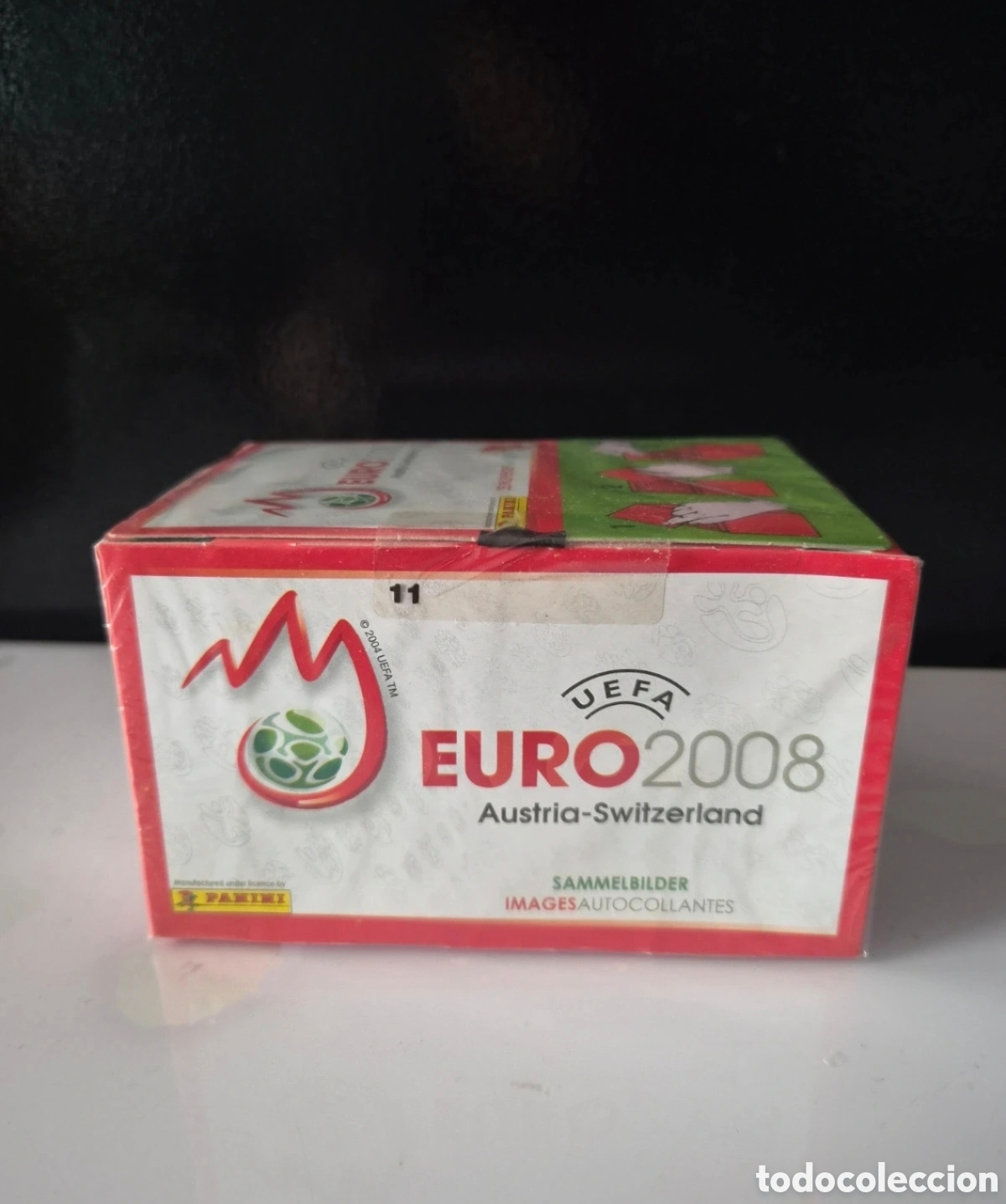 Cartes &agrave; collectionner de Football: Caja Cromos Panini Eurocopa 2008