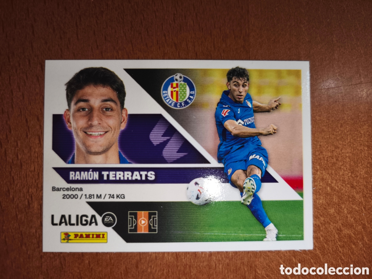 Cromos de f&uacute;tbol: Terrats n&deg;14 liga este 26/27 Getafe