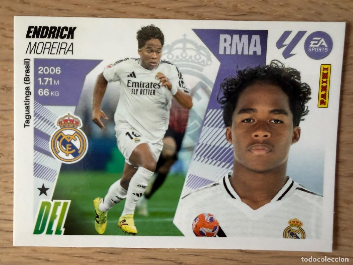Cromos de f&uacute;tbol: 17B 17 B ENDRICK REAL MADRID 25 26 2025 2026 LIGA EA SPORTS COLECCIONES ESTE SIN PEGAR STICKER