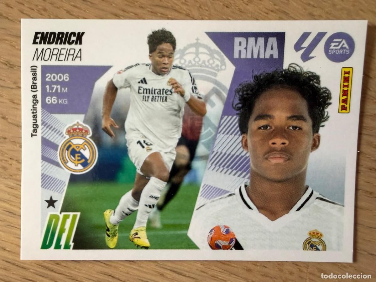 Cromos de f&uacute;tbol: 17B 17 B ENDRICK REAL MADRID 25 26 2025 2026 LIGA EA SPORTS COLECCIONES ESTE SIN PEGAR STICKER