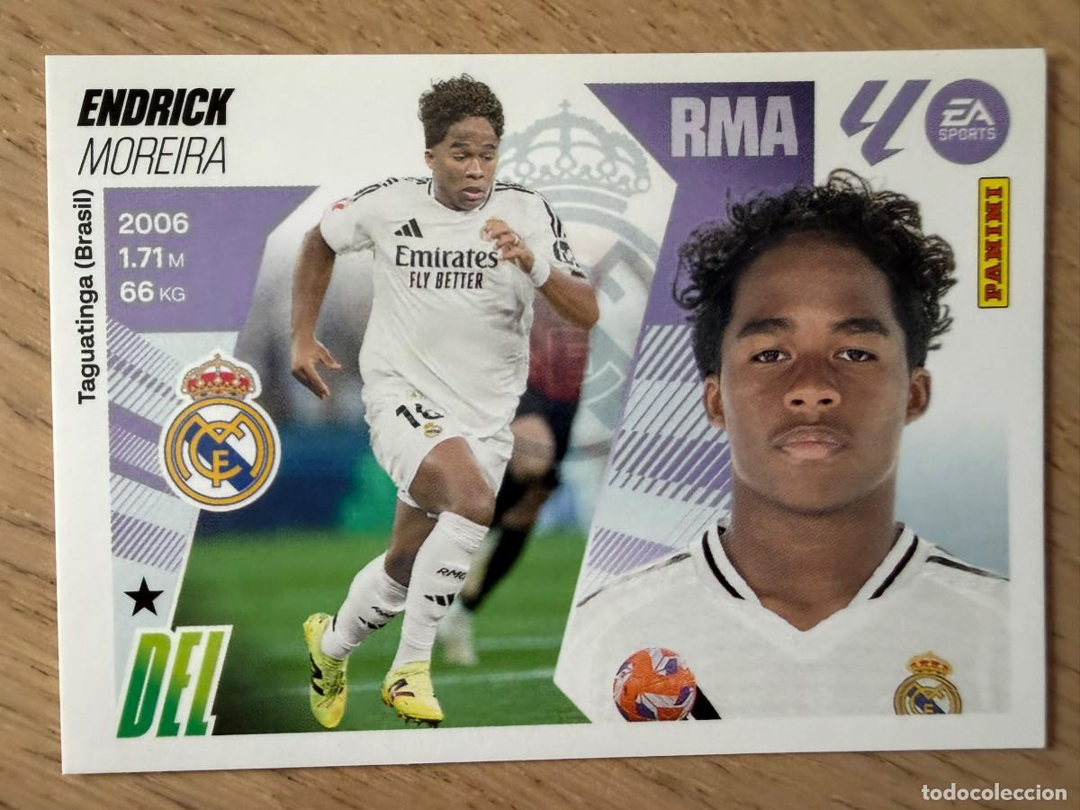 Cromos de f&uacute;tbol: 17B 17 B ENDRICK REAL MADRID 25 26 2025 2026 LIGA EA SPORTS COLECCIONES ESTE SIN PEGAR STICKER