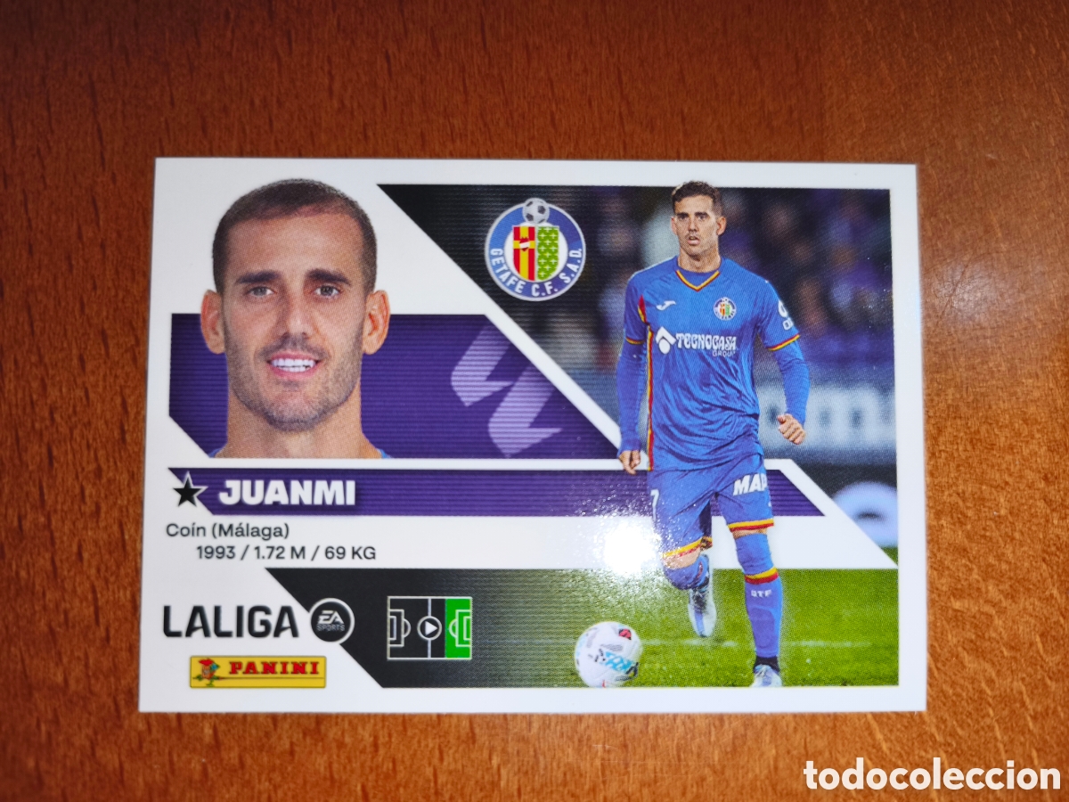 Cromos de f&uacute;tbol: Juanmi n&deg;16 liga este 26/27 Getafe