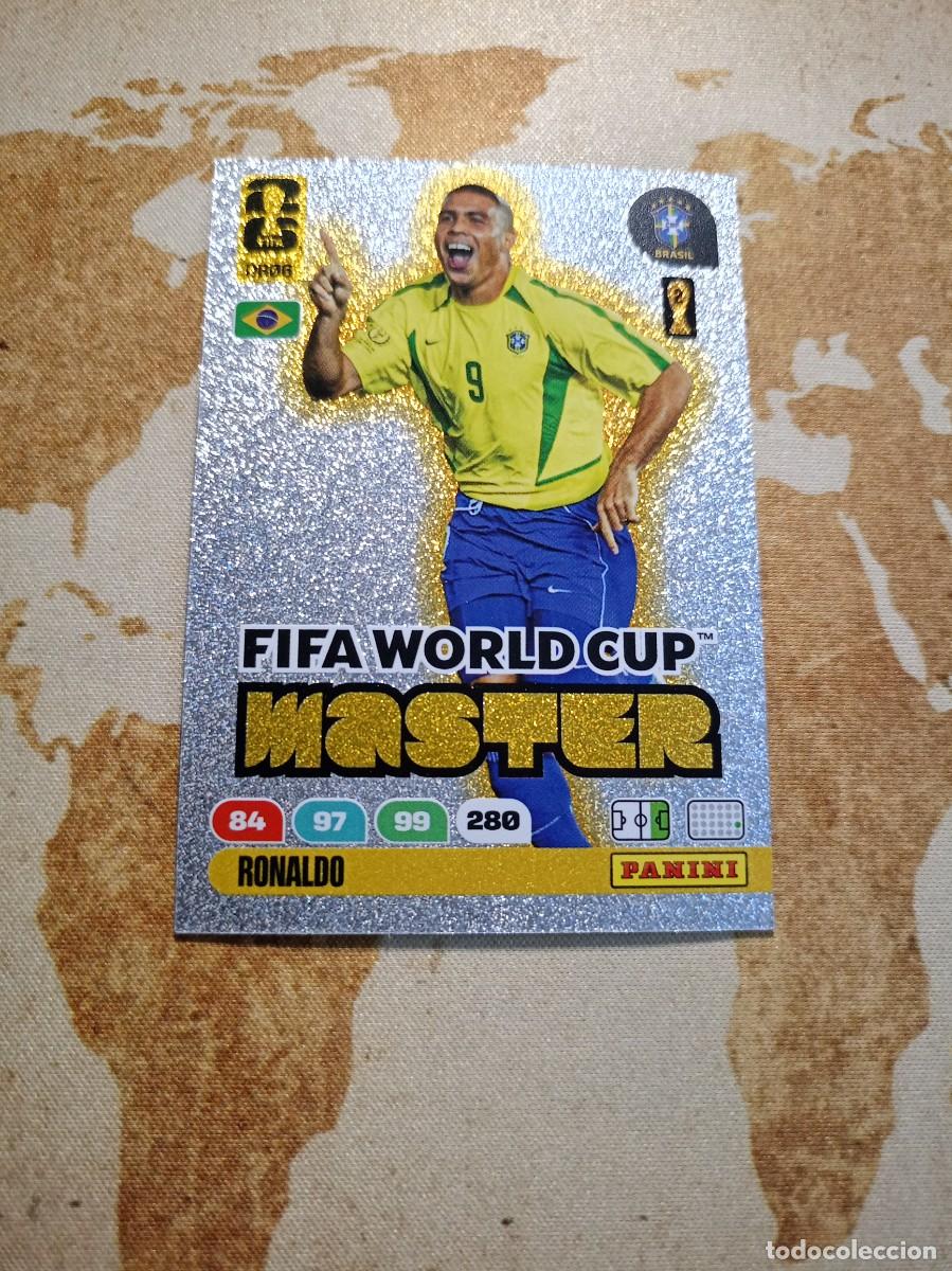 Cromos de f&uacute;tbol: DB06 RONALDO Master Adrenalyn WORLD cup 2026