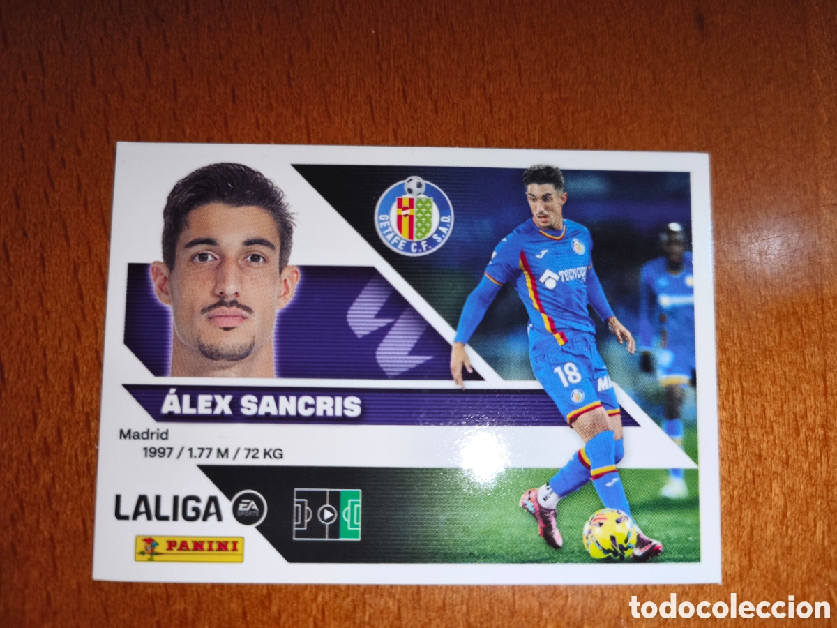 Cromos de f&uacute;tbol: &Aacute;lex Sancris n&deg;17 liga este 26/27 Getafe