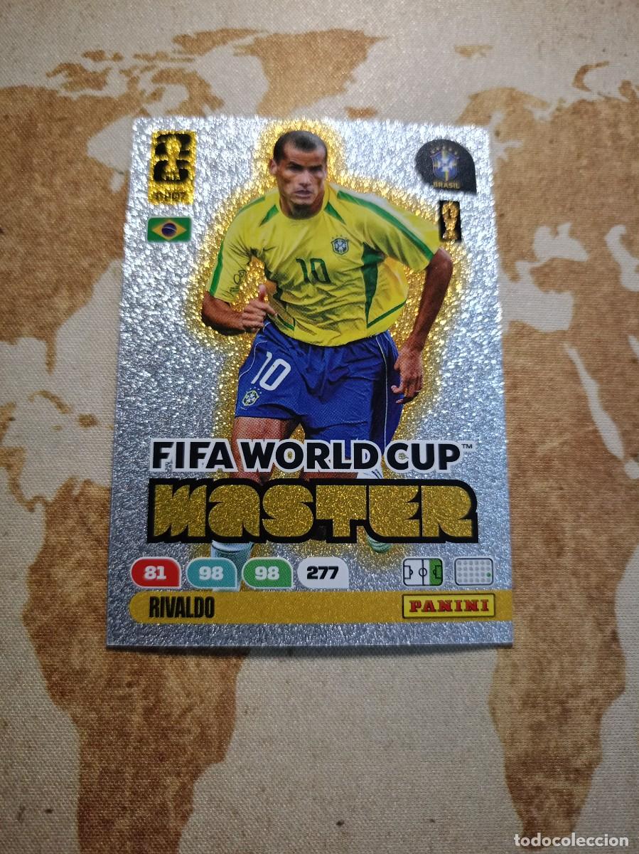 Cromos de f&uacute;tbol: DB07 RIVALDO Master Adrenalyn WORLD cup 2026