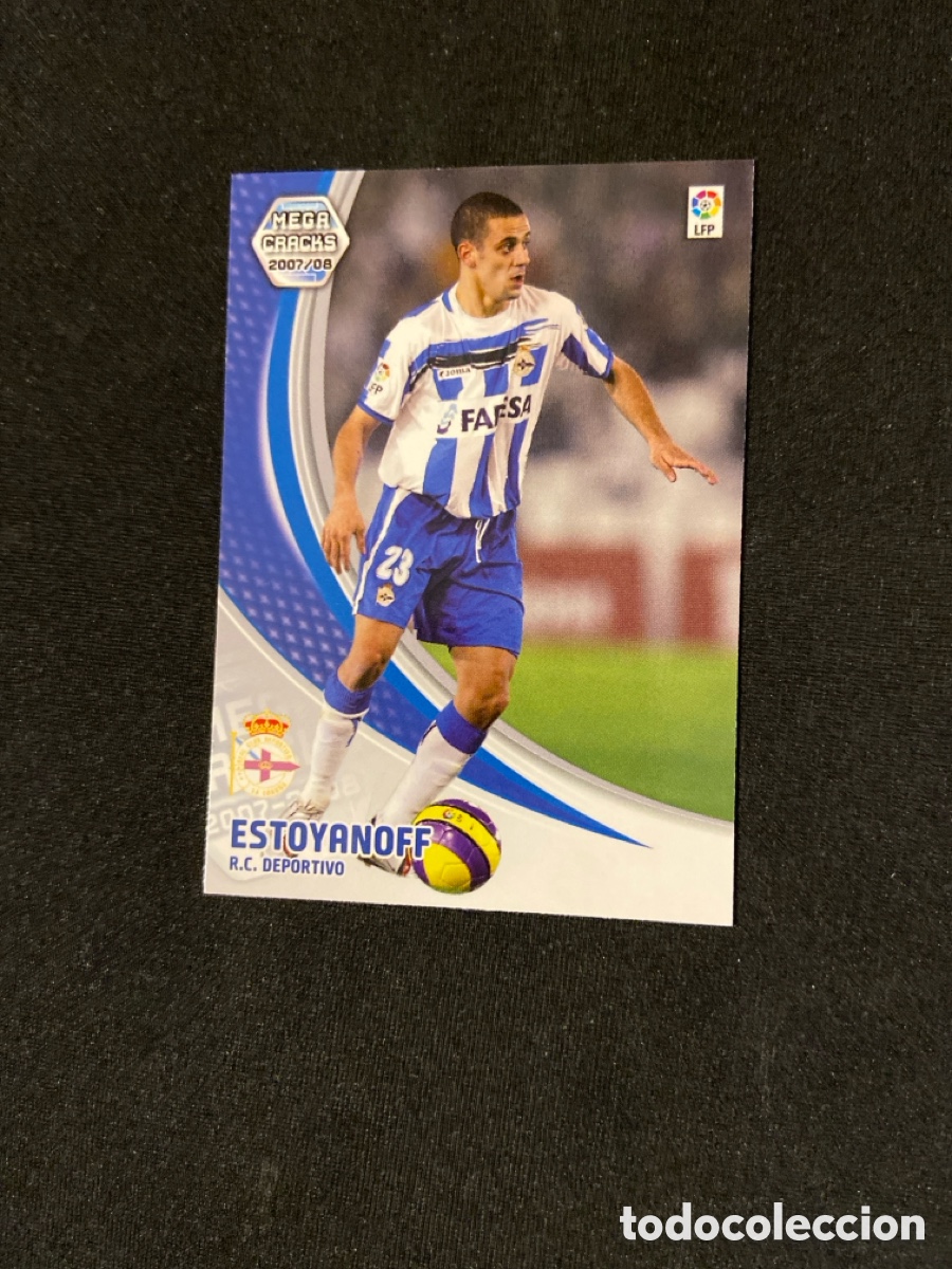 Cromos de f&uacute;tbol: ESTOYANOFF 105 (DEPORTIVO CORU&Ntilde;A)