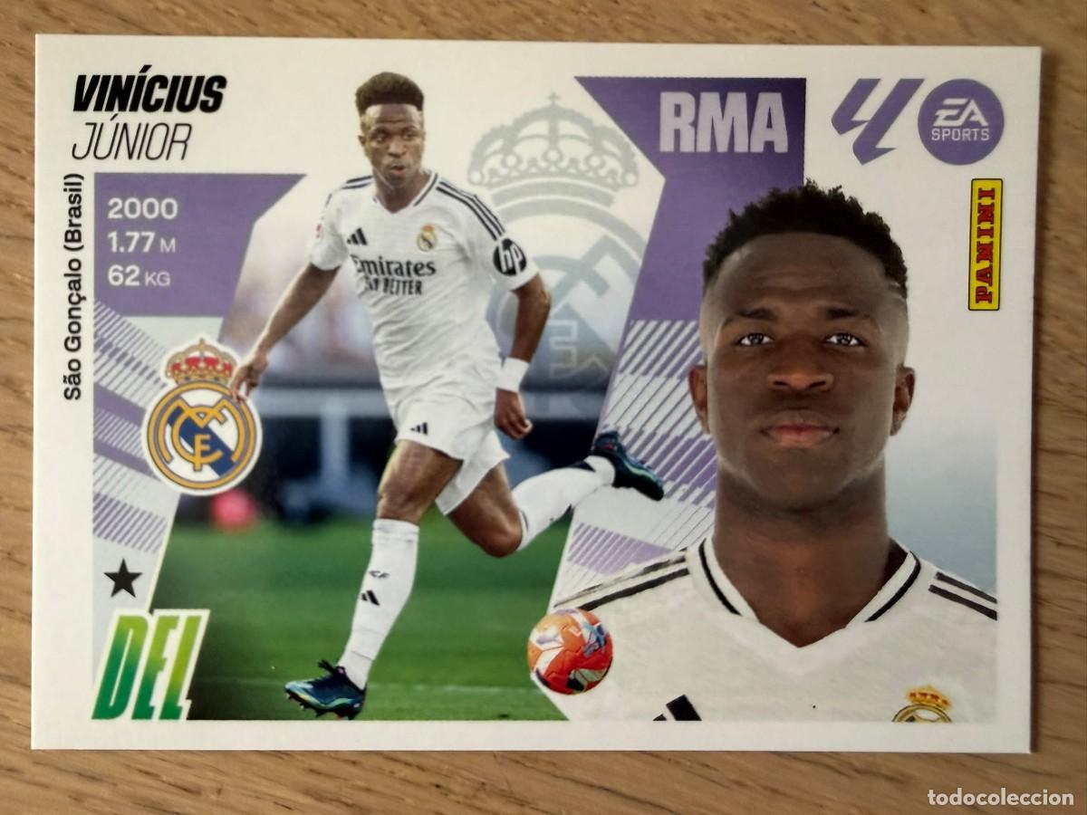 Cromos de f&uacute;tbol: 20 VINICIUS REAL MADRID 25 26 2025 2026 LIGA EA SPORTS COLECCIONES ESTE SIN PEGAR STICKER