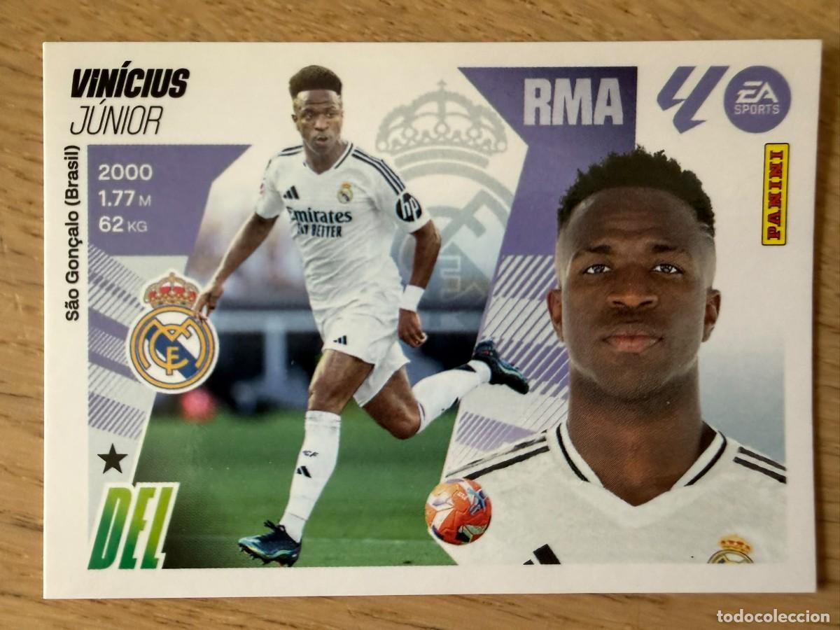 Cromos de f&uacute;tbol: 20 VINICIUS REAL MADRID 25 26 2025 2026 LIGA EA SPORTS COLECCIONES ESTE SIN PEGAR STICKER