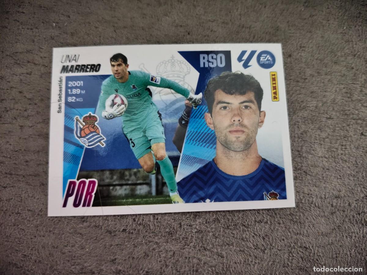 Cromos de f&uacute;tbol: Cromo 4 UNAI MARRERO REAL SOCIEDAD. Colecci&oacute;n LALIGA F&uacute;tbol 2025-2026 PANINI Nuevo