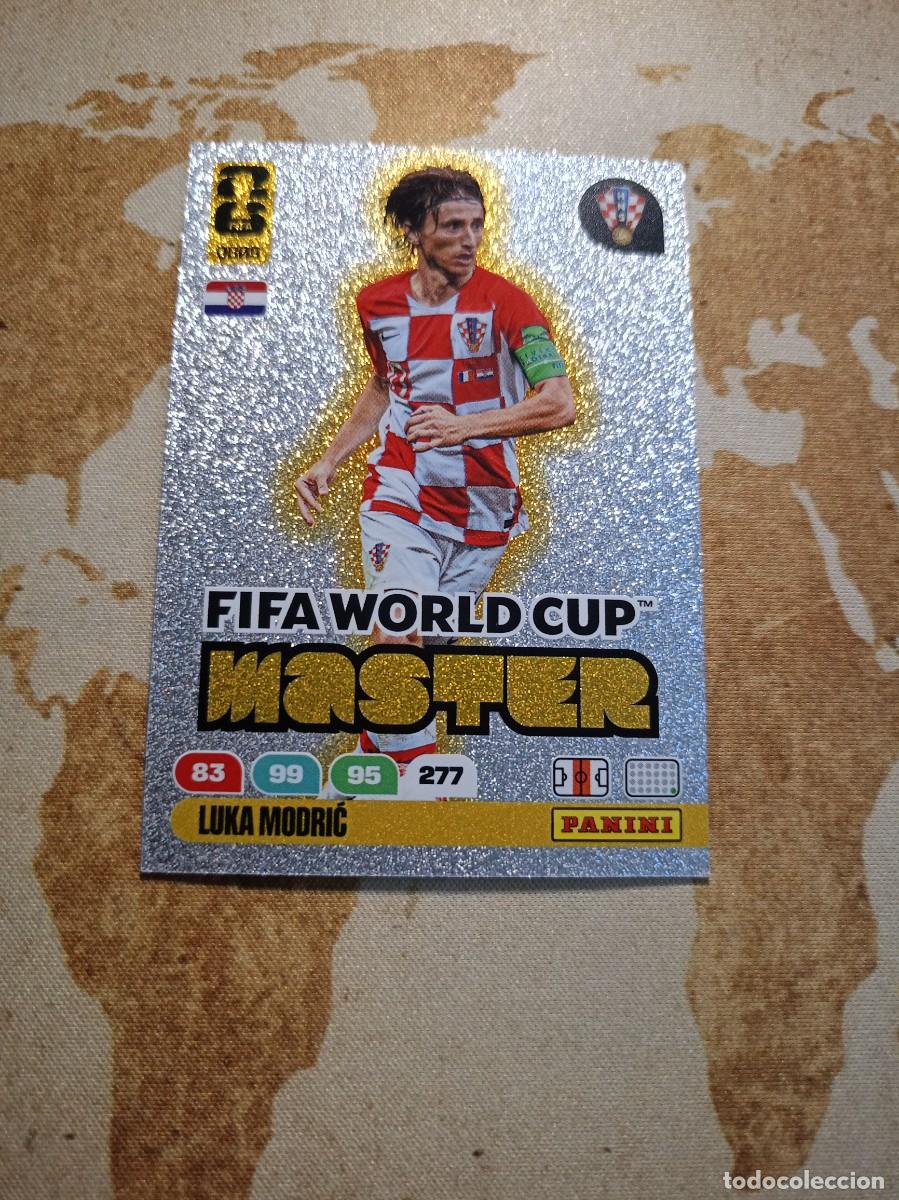 Cromos de f&uacute;tbol: DB09 MODRIC Master Adrenalyn WORLD cup 2026