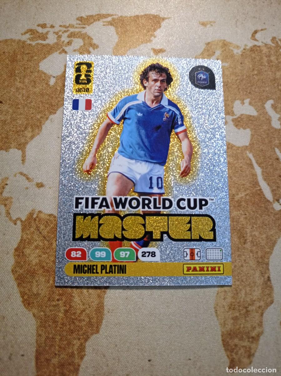 Cromos de f&uacute;tbol: DB10 PLATINI Master Adrenalyn WORLD cup 2026
